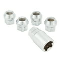 thumbnail image 4 of Wheel Locks, M14 X 1.5 Thread Cone Seat Wheel Locks Durable Stainless Steel for Car ANGGREK Otros, 4 of 8