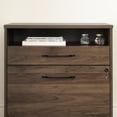 thumbnail image 4 of Helsy 2-Drawer File Cabinet Natural Walnut, 4 of 5