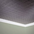 thumbnail image 3 of FASÄDE Traditional Style/Pattern 10 Decorative Vinyl 2ft x 4ft Glue Up Ceiling Panel in Galvanized Steel (5 Pack), 3 of 7