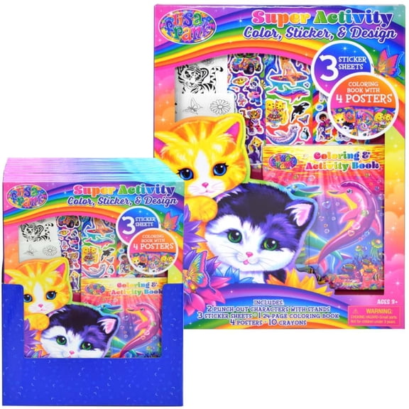1 Set Lisa Frank Super Activity Set in PDQ