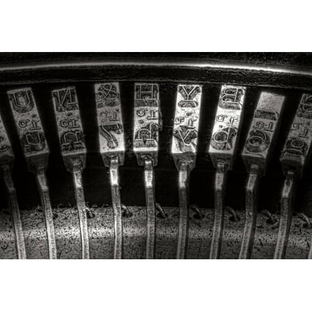 - Typewriter Keys I Print Wall Art By C. McNemar