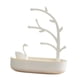 thumbnail image 2 of Joyero de de los Cisnes para mujer, bonito estante de almacenamiento decorativo, estuche para pendientes, soporte para relojes pequeños, anillos, Beige Amarillo, 2 of 8