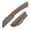 Bronze, variant on Kansept Contra Folding knife,Satin S90V,Gray Titanium,Nathan Contra Designers,K1139A1