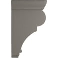 thumbnail image 3 of Ekena Millwork 2 1/2"W x 5 1/2"D x 10"H Medium Rojas Wood Vintage Decor Corbel, Reclaimed Grey, 3 of 6