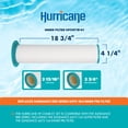thumbnail image 3 of Hurricane HFCOMB-01 Advanced Spa Filter Cartridge Inner and Outer Filter Set, 3 of 6