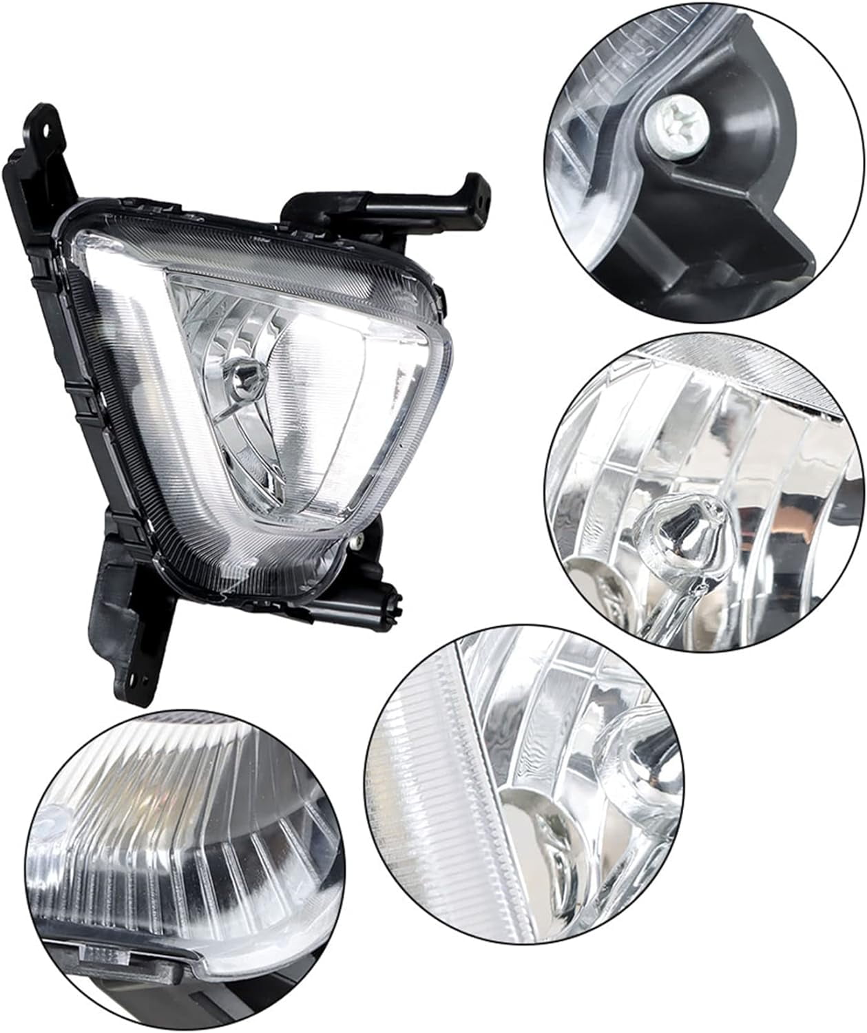 SEBLAFF For 2016-2018 Kia Sorento Front Bumper Fog Light Lamps Assembly Left and Right