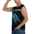thumbnail image 3 of Disketp Ocean Turtle Sleeveless Tshirts For Men, Muscle Shirts For Men Dry Fit Tank Top-Xx-Large, 3 of 8