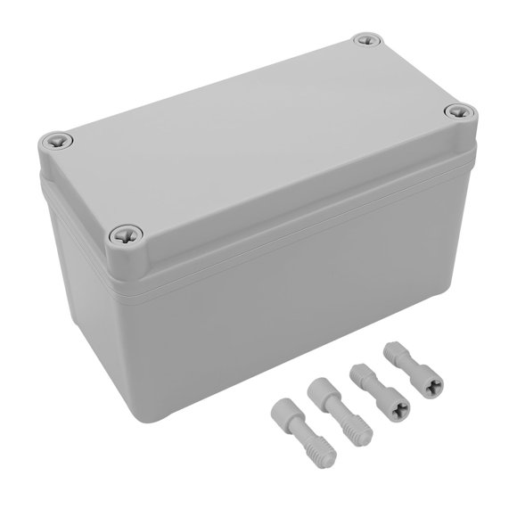 Caja de conexiones LeMotech IP67 impermeable 16 x 8 x 10 cm gris