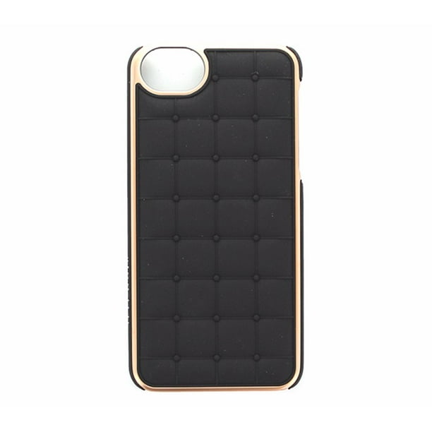 Samenpersen Gewoon ga verder Adopted Cushion Wrap Case for Apple iPhone SE 5 5S Black and Rose Gold Trim  - Walmart.com