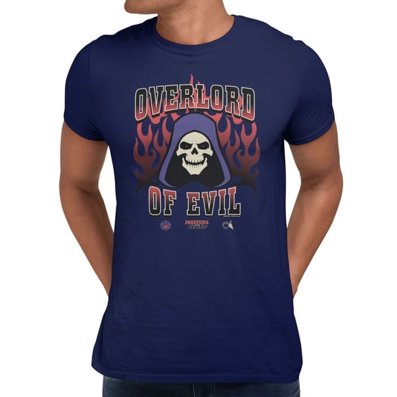Masters Of The Universe Movie Overlord Of Evil Skeletor Men's T Shirt (Navy, S-XXXL)