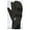 Black, variant on Men's Cirque 3 Finger Mitt Color: Black, Size: XL