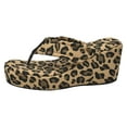 thumbnail image 3 of Womens Platform Sandals Open Toe Fashion Flip Flops Breathable Summer Slide Sandals for Women, 3 of 8