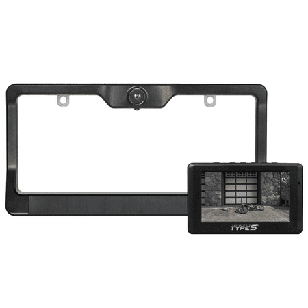 Type S License Plate Backup Camera