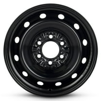 For 2004-2014 Ford Expedition 17 Inch Painted Black Rim - OE Direct Replacement - Road Ready Car Wheel