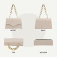 thumbnail image 2 of Evening Handbags for Women Sparkling Clutch with Chunky Chain for Cocktail, Prom, Wedding Party, 2 of 5