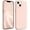 Baby Pink, variant on Designed for iPhone 13 Case, [Silicone Ultra Slim Thin Series], Full Body Shockproof Protective Phone Case with Soft Anti-Scratch Microfiber Lining Cover Apple iPhone 13, 6.1 inch, Baby Pink