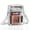 Gray, variant on MoKo Clear Bag Stadium Approved, Crossbody Bag Adjustable Strap Shoulder Bags for Concerts Festival Sports Events, Black