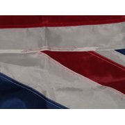 3x5 Embroidered UK United Kingdom Great Britain British Nylon Flag 3'x5' 2 Clips