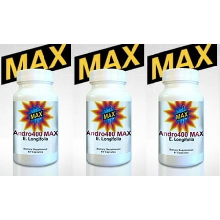 3 Andro 400 Max E Longifolia Andro400 Dietary Supplements 60 Caps FREE