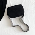 thumbnail image 2 of Bolso cruzado retro Kuymtek Cartera vintage con Correa Guitarra Mujer gamuza, 2 of 9