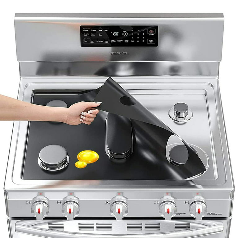 Non stick Stove Protector Cover Protects Gas Stove Stovetop - Temu