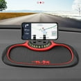 thumbnail image 6 of Car Navigation Mobile Phone Holder Anti-slip Pad Multi-functional Dashboard Storage Mat Parking Sign Bracket, 6 of 8