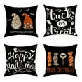 thumbnail image 1 of Maojin Decoración De Halloween Fundas De Almohada De Otoño De 18x18, Fundas De Almohada Decorativas De Halloween, Fundas De Cojines De Lino De Coche De Arce para Decoración del Hogar, 4 Piezas, 1 of 4