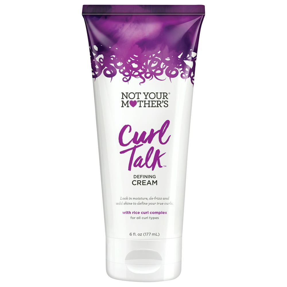 Not Your Mothers Curl Talk Defining Hair Cream 6 Oz 