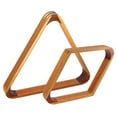 thumbnail image 2 of GSE Games & Sports Expert 2-Tone Solid Wood Billiard Triangle or Diamond Pool Ball Racks for 2-1/4"" Pool Balls (Triangle & Diamond Rack), 2 of 4