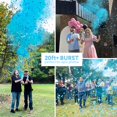 thumbnail image 4 of Gender Reveal Confeti Cannon PrimePure Blue, paquete de 4, 4 of 8