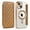 Brown, variant on ShellTech Compatible with iPhone 15 Plus 6.7" Wallet Case, Magnetic Case with RFID Blocking Credit Card Holder, Personalized Leather Textured Flip Phone Casefor iPhone 15 Plus,Royalblue