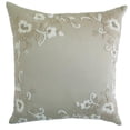 thumbnail image 1 of Indias Heritage C850 Hand Embroidered Pillow- Natural, 1 of 1