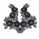 thumbnail image 5 of Apliques de Escote Sunnimix 1 Par Bordado Negro, 5 of 8