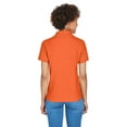 thumbnail image 3 of Devon & Jones Ladies' Pima Piqué Short-Sleeve Y-Collar Polo - D100W, 3 of 4