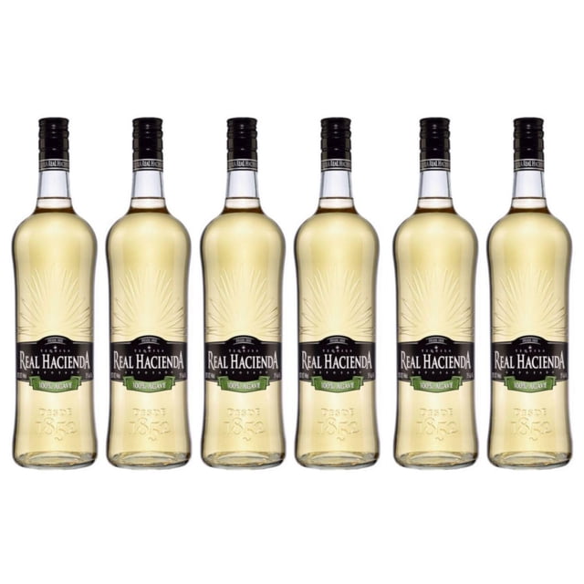 Pack de 6 Tequila Real Hacienda Reposado 940 ml Real Hacienda Reposado