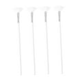 thumbnail image 4 of Clispeed 4Pcs Highlighter Brush Set White Facial Fan Brushes for Home Skincare and Cosmetic Application, 4 of 8