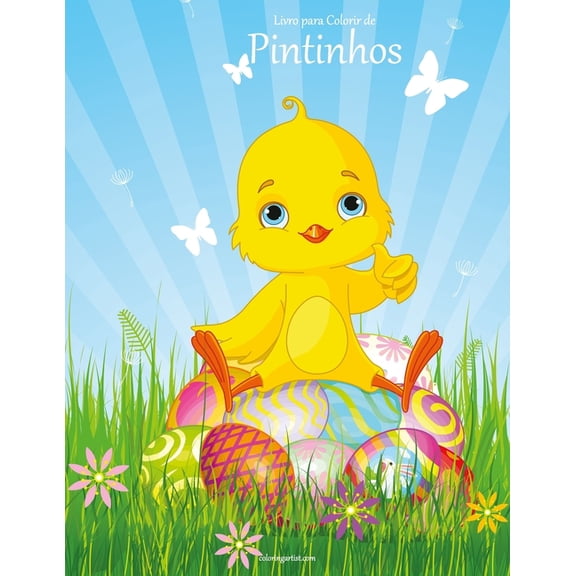 Pintinhos Livro para Colorir de Pintinhos, Book 1, (Paperback)