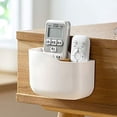 thumbnail image 4 of SUNFICON Adhesive 2-Compartment Desktop Organizer & Pencil Holder White, 4 of 10