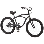 Schwinn Skid Cruiser Bike, 26-inch wheels, single-speed, black