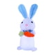 thumbnail image 2 of Yunuuuoa Easter Bunny Figurine with LED Light, Glowing Plush Rabbit Doll Decor, Holiday Home Desktop Tabletop Decoration for Easter Christmas Party Gift, 2 of 6