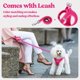 thumbnail image 5 of Juego de arneses para perros Rabbitgoo Step-In Small con correa, color rojo rosado, 5 of 8