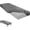 Dark Gray, variant on 75" x 31" x 9" Cot Sheet Compatible with Narrow Twin Mattress Camp Bunk Beds RVs Microfiber Sheet for Bunk Guest Beds Army Cots Trifold Mattress (Dark Gray, 1 Pack)