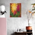 thumbnail image 3 of Sikiie Rose Psychedelic Print Canvas Decorative Hanging Painting, Anti-shrinkage Hanging Frame, Suitable for Home, Office Wall Decorations, 3 of 6