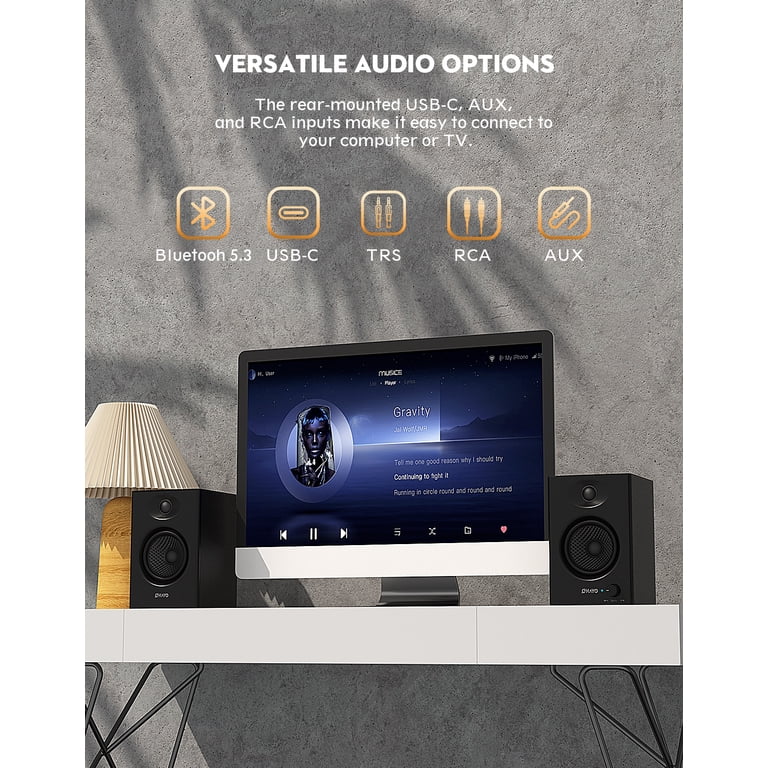 Ortizan 60W Bluetooth Computer Speakers photo 7