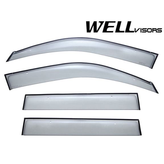 Wellvisors Side Window Visors Deflectors Rain Guards Premiums Series for 2010-2023 Lexus GX460 3-847LX015