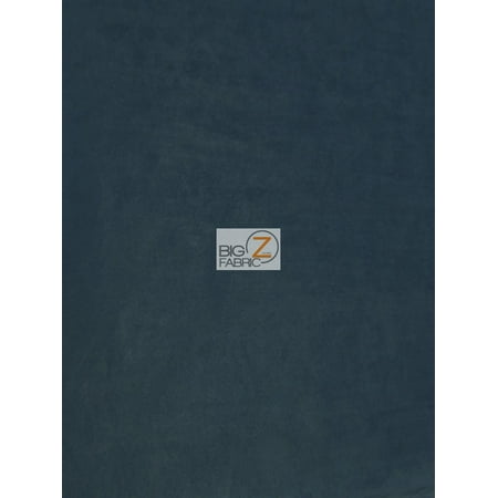 Man Made Fiber Fabrics - Microfiber Suede Upholstery Fabric / Navy Blue / Passion Suede Microsuede