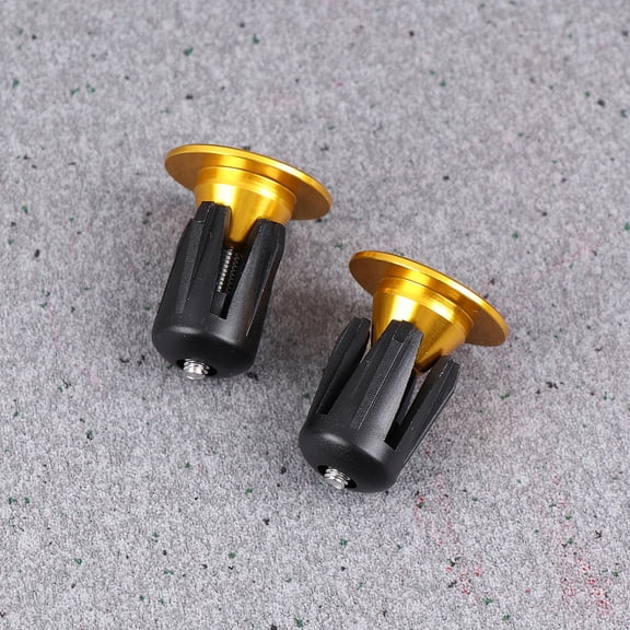 ETEREAUTY 1 Pair Alloy Bike Handlebar End Plugs Grip Accessories for Cycling