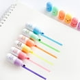 thumbnail image 5 of Highlighter Pens Cute Mini Pill Shaped Ballpoint Pens Portable Writing Cute Marker Pen Stationery, 5 of 5