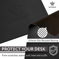 thumbnail image 5 of Large Leather Desk Mats for Keyboard and Mouse Pad, Anti-Skid Backing with Heat Resistant and Waterproof Surface,, 5 of 5