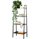 thumbnail image 1 of Calmind Estante de Libros Librero Minimalista de 4 Niveles de Metal con Forma de Escalera Anaquel Organizador, 1 of 6